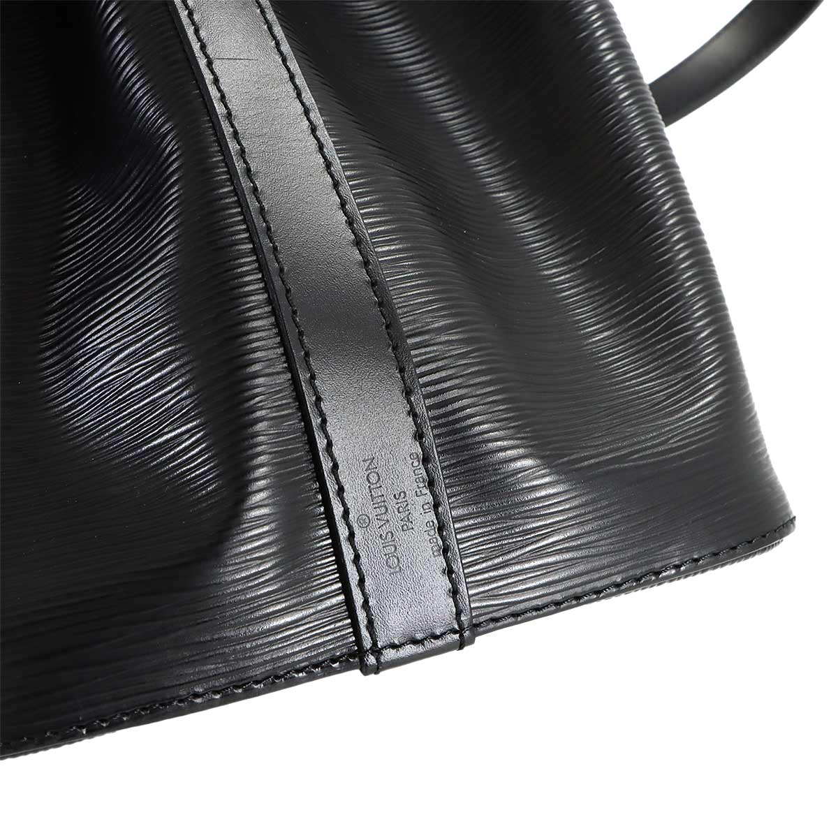 Epi Petit Noe Shoulder Bag Leather Noir M59012 Purse