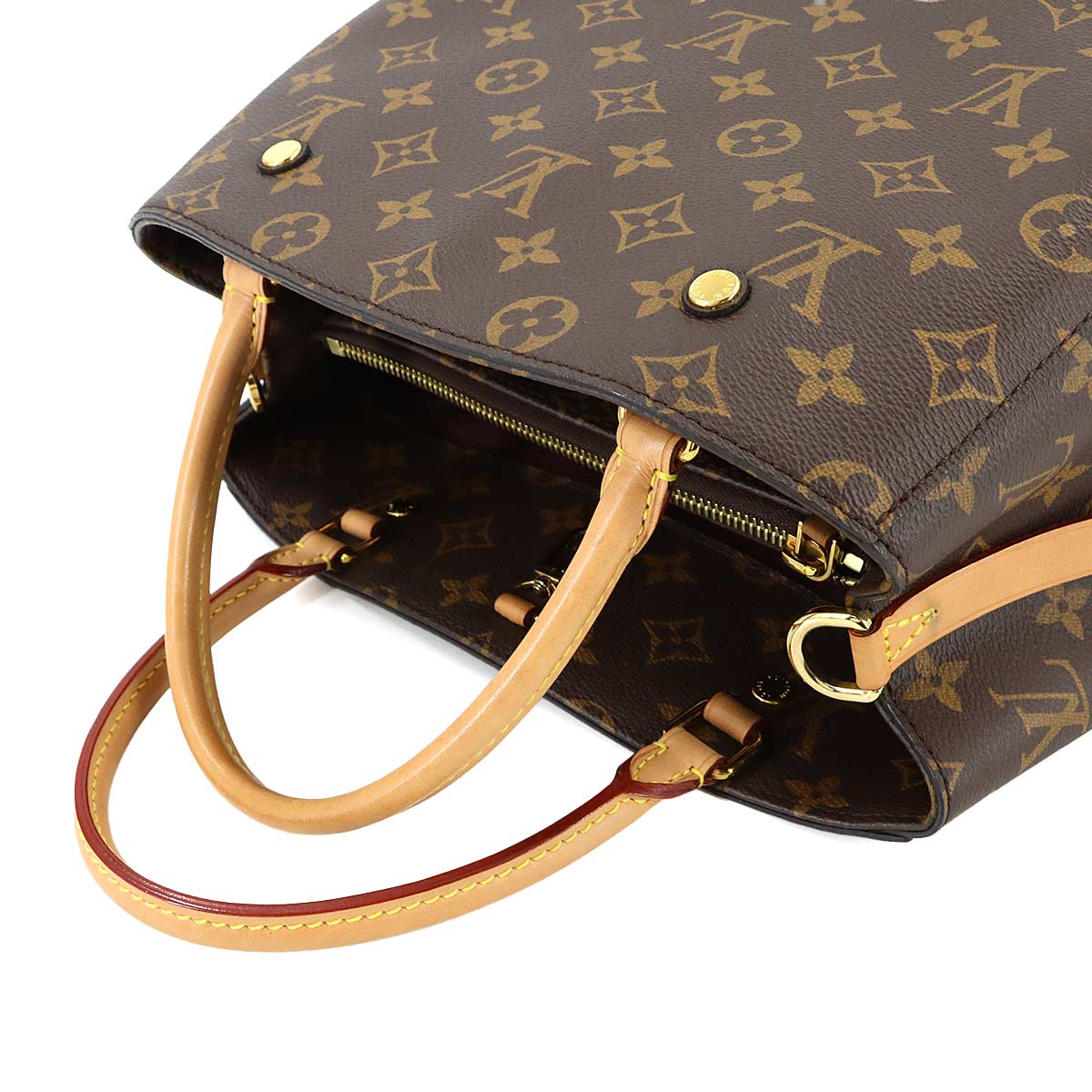 Monogram Montaigne MM 2way Hand Shoulder Bag M41056 Purse