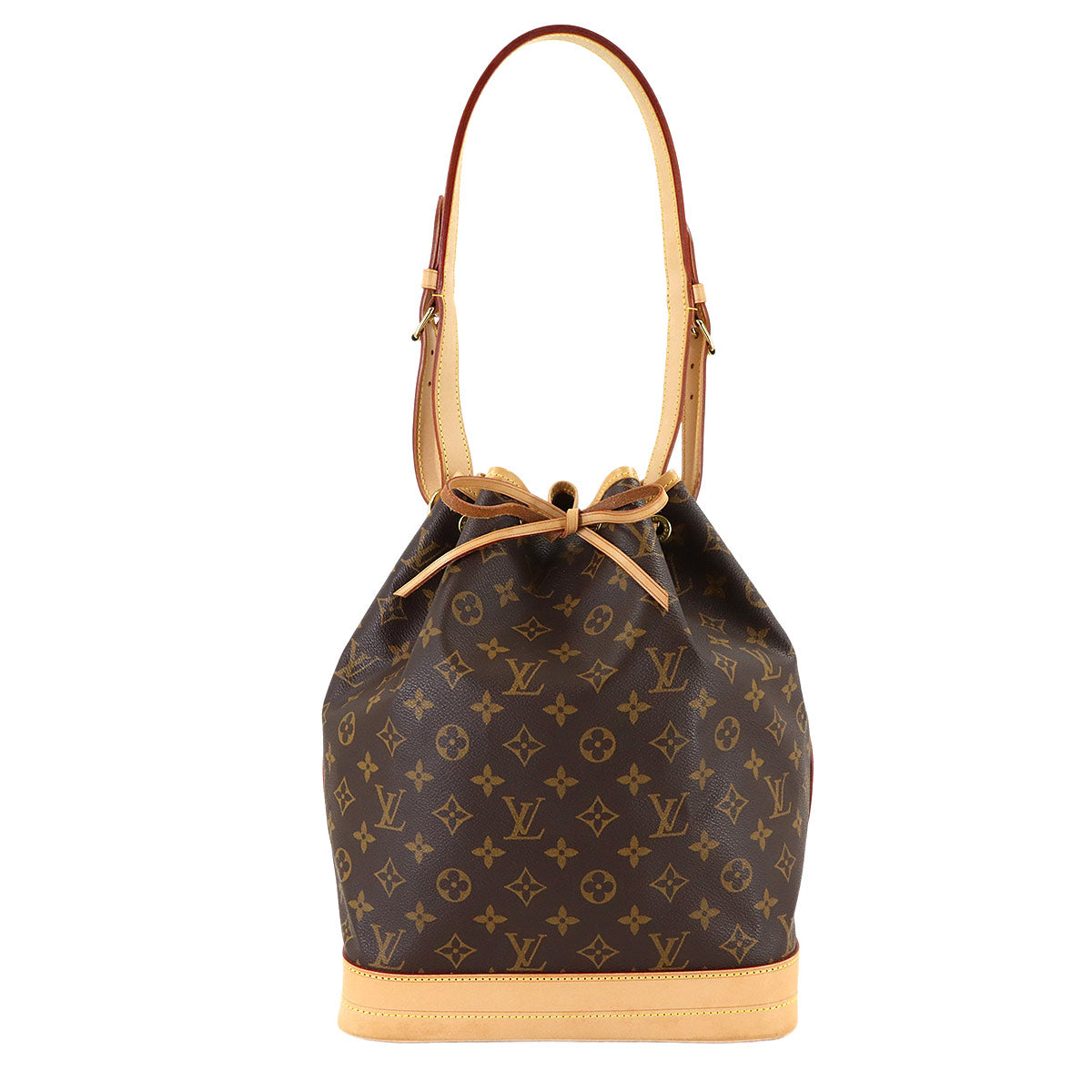 Monogram Noe Drawstring Shoulder Bag Brown M42224 Vintage