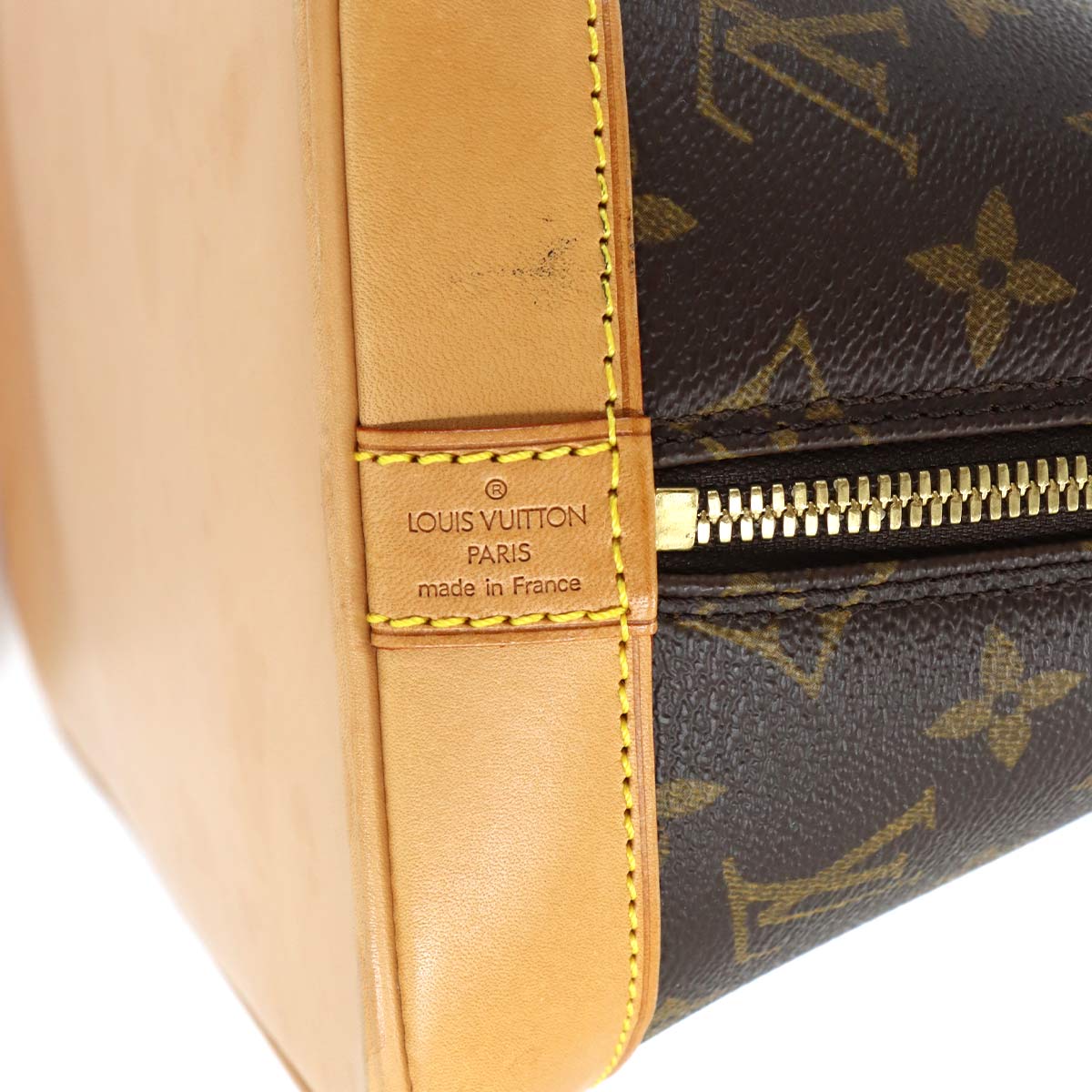 Monogram Alma Hand Bag Brown M51130 Purse