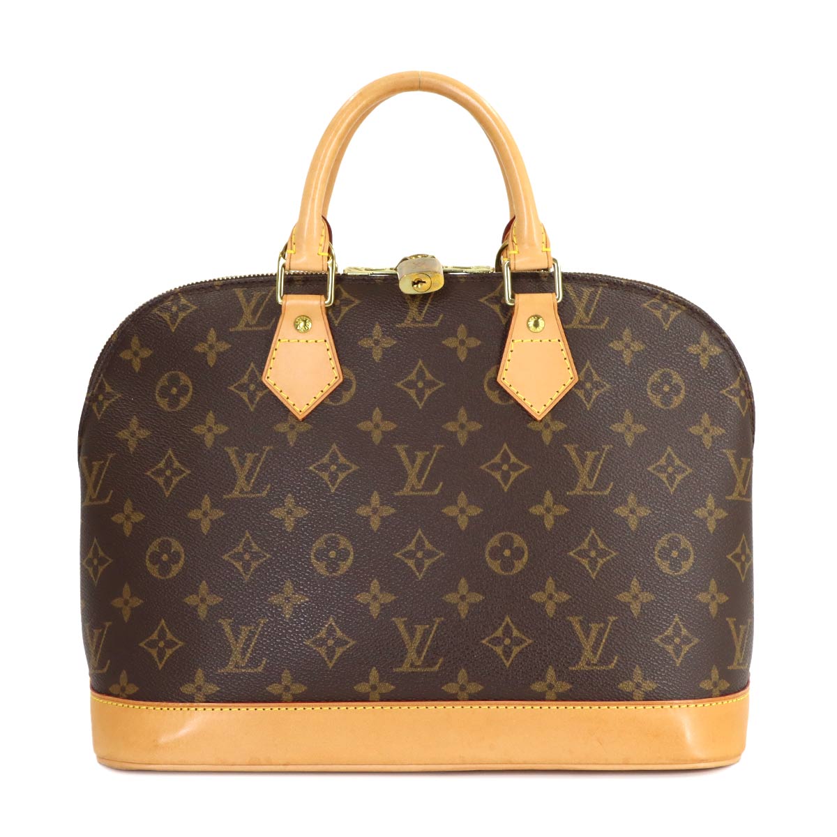 Monogram Alma Hand Bag Brown M51130 Purse