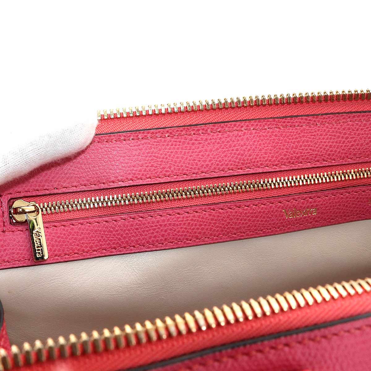 Babila Medium Hand Bag Leather Pink Boston Purse