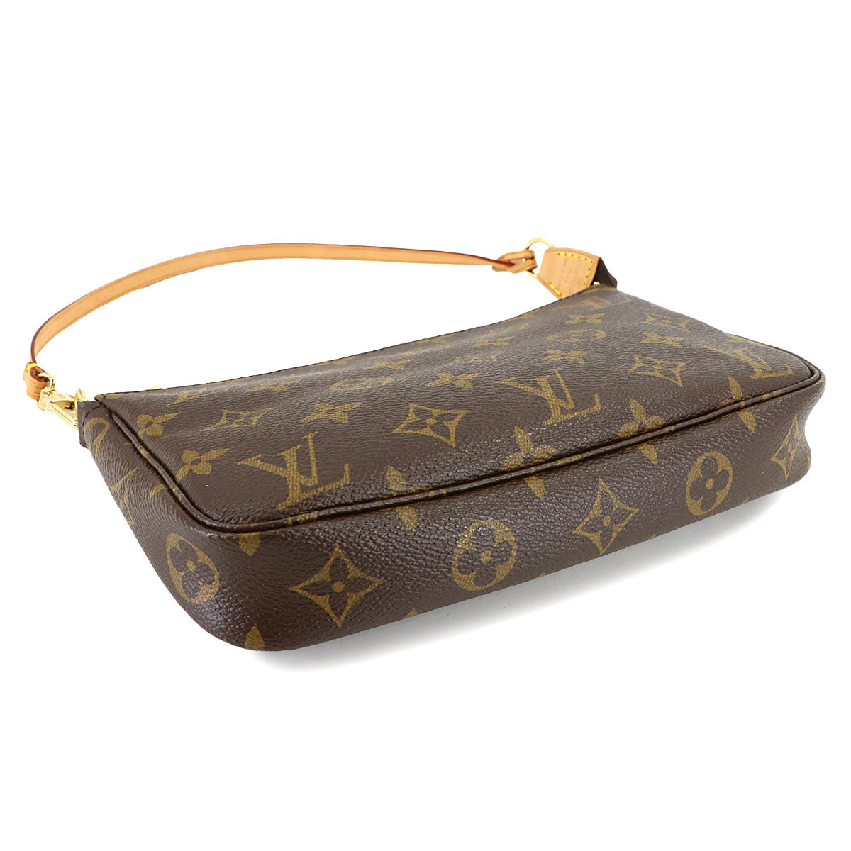 Monogram Pochette Accessoires Hand Bag Pouch Brown M51980