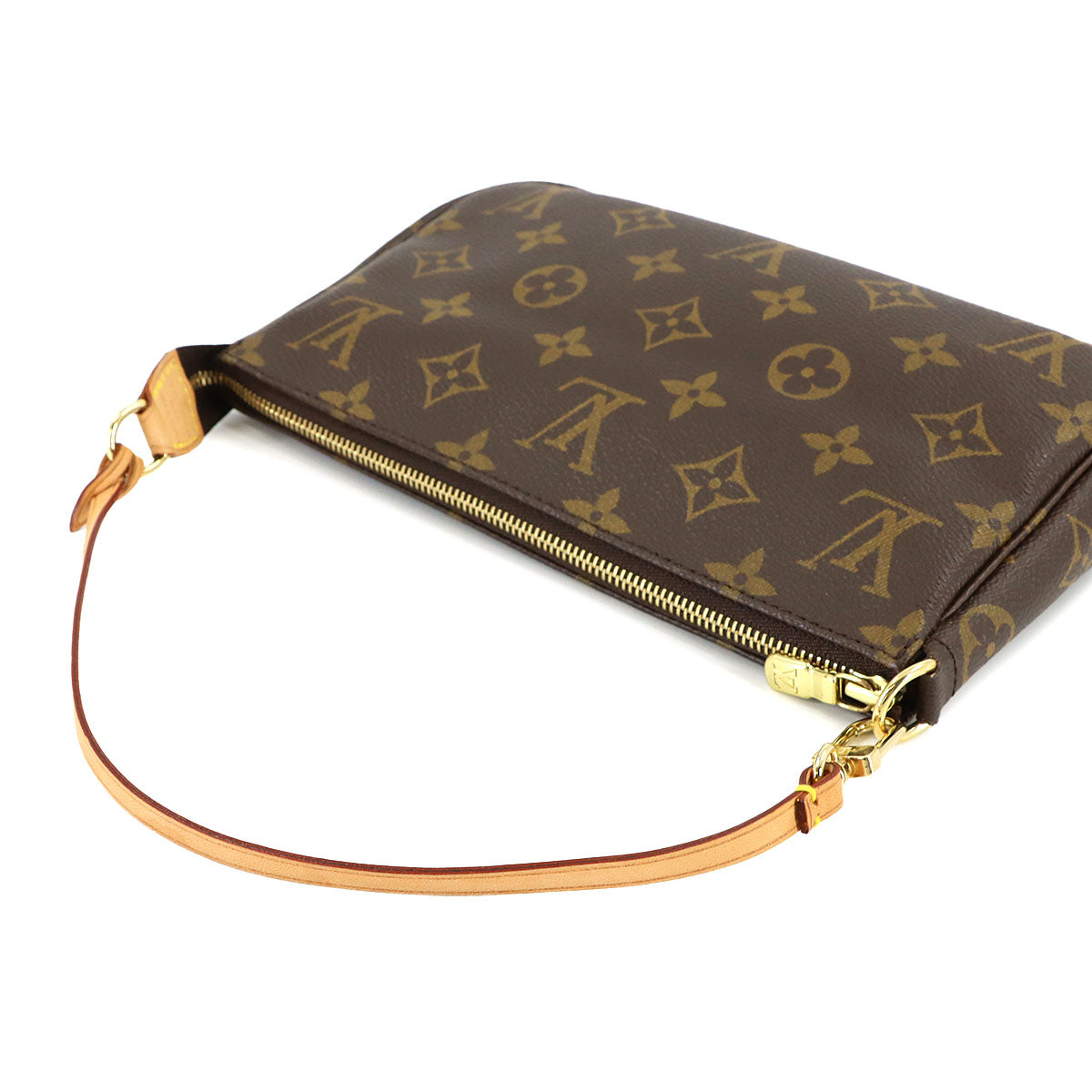 Monogram Pochette Accessoires Hand Bag Pouch Brown M51980