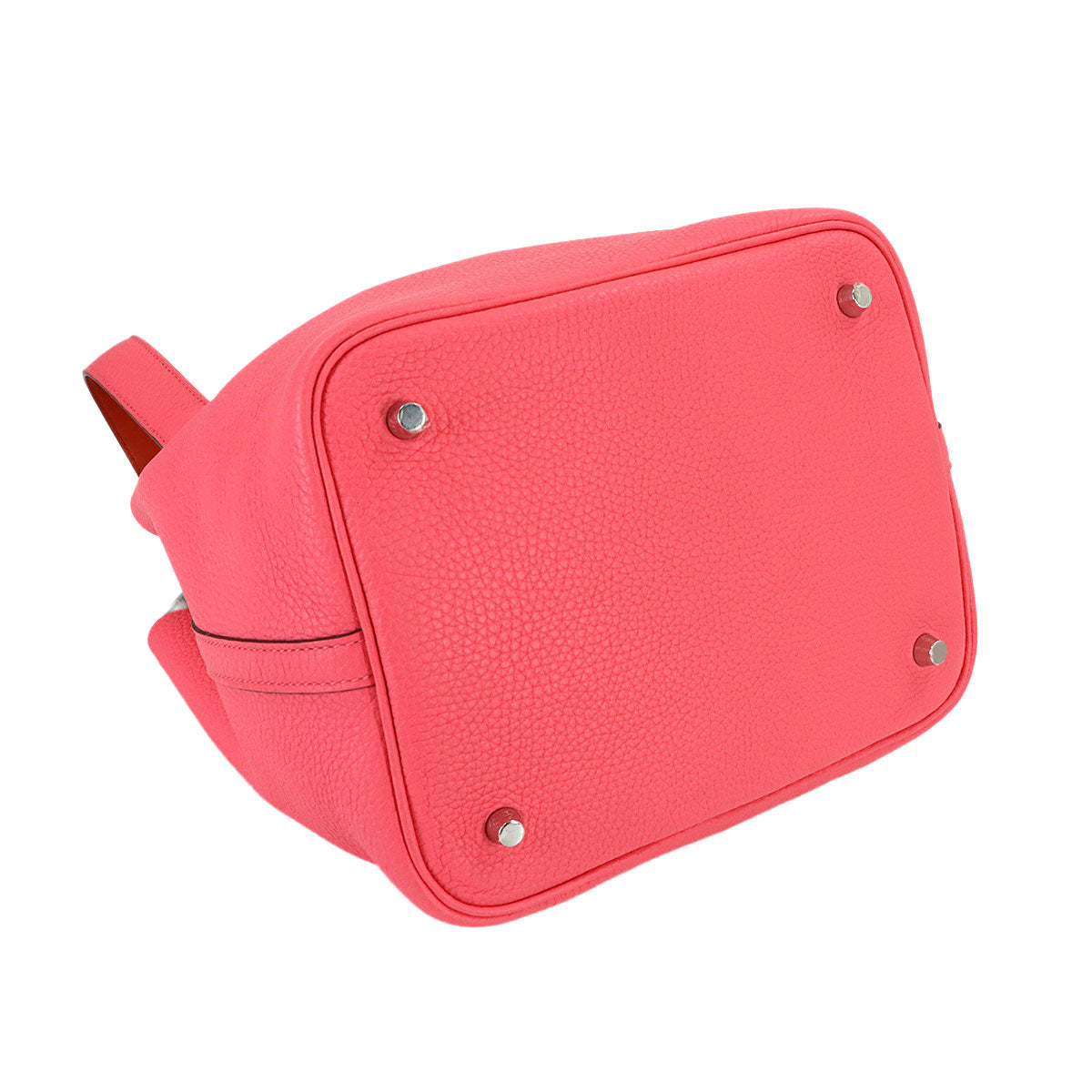 Picotin Lock Eclat MM Hand Bag Traurillon Clemence Rose azalee