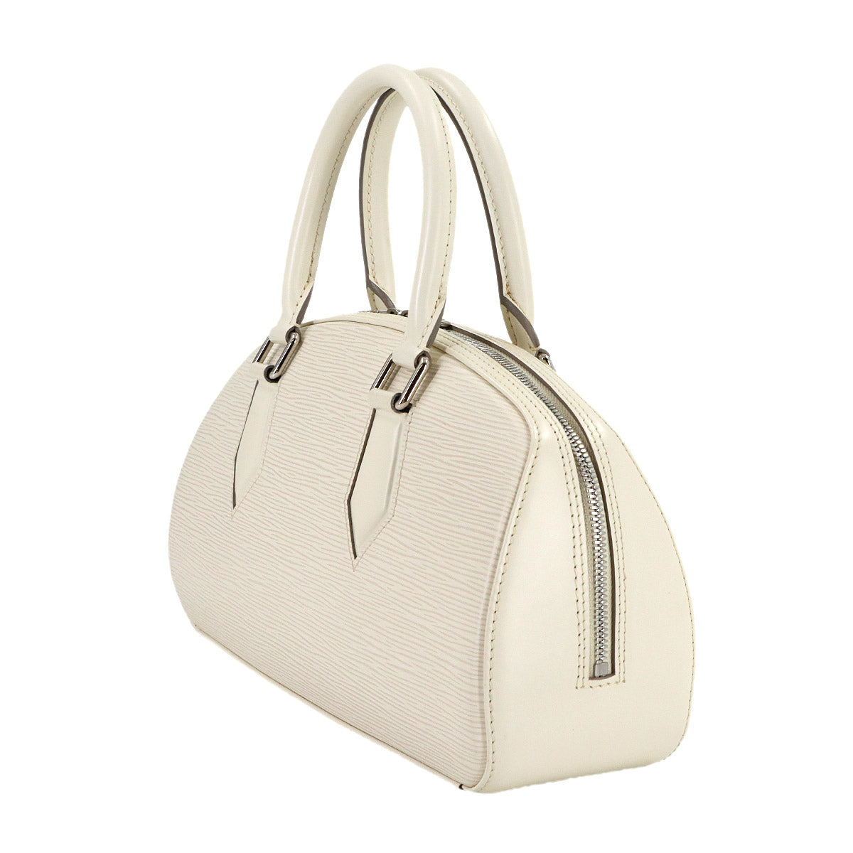 Epi Jasmin Hand Bag Leather White M5285J Purse