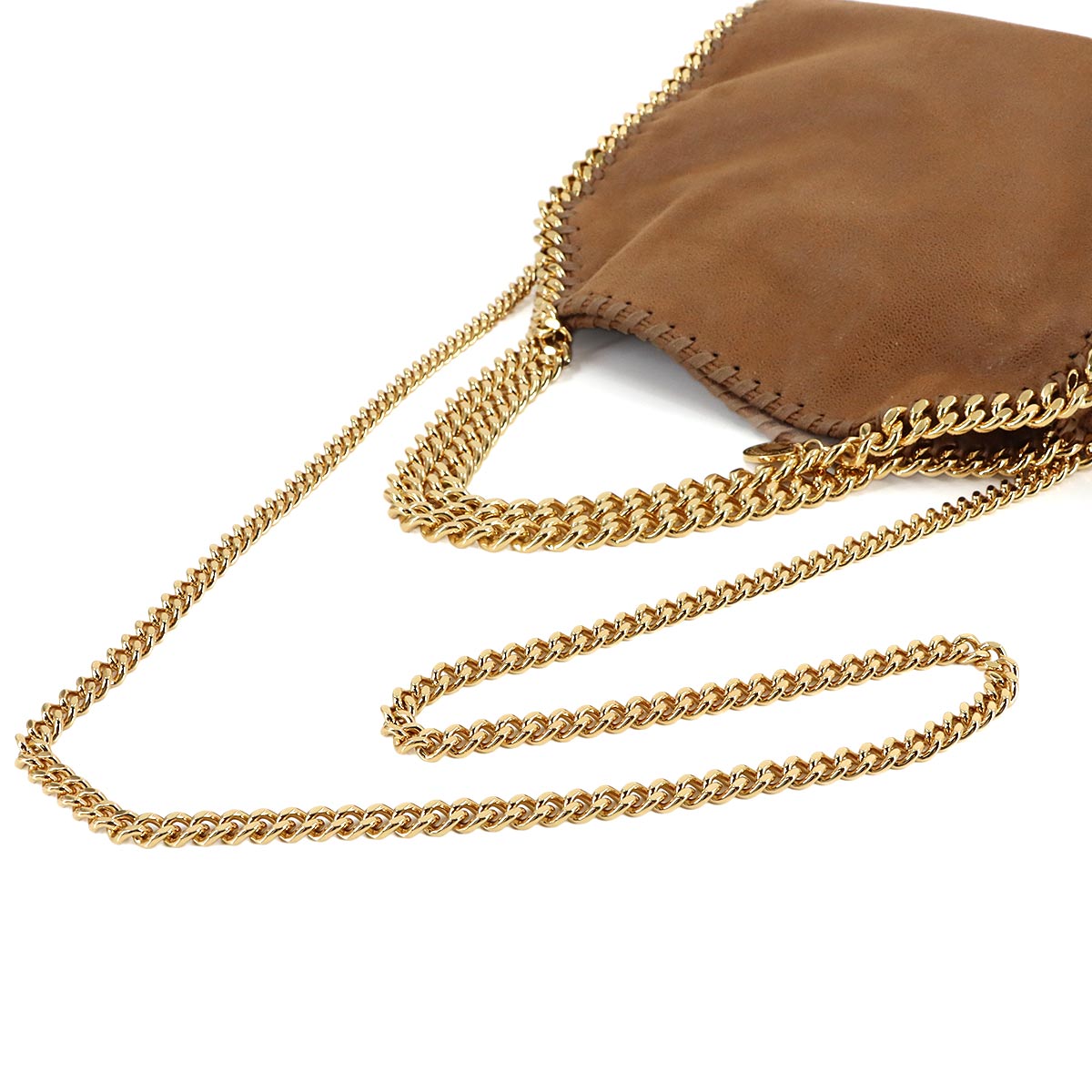 Falabella Mini 2way Tote Shoulder Bag Brown 371223