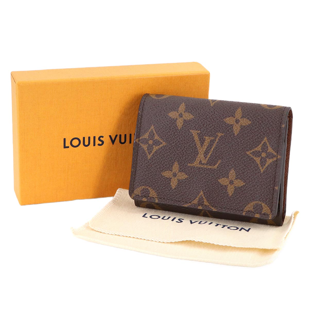 Monogram Enveloppe Carte de Visite Card Case M63801