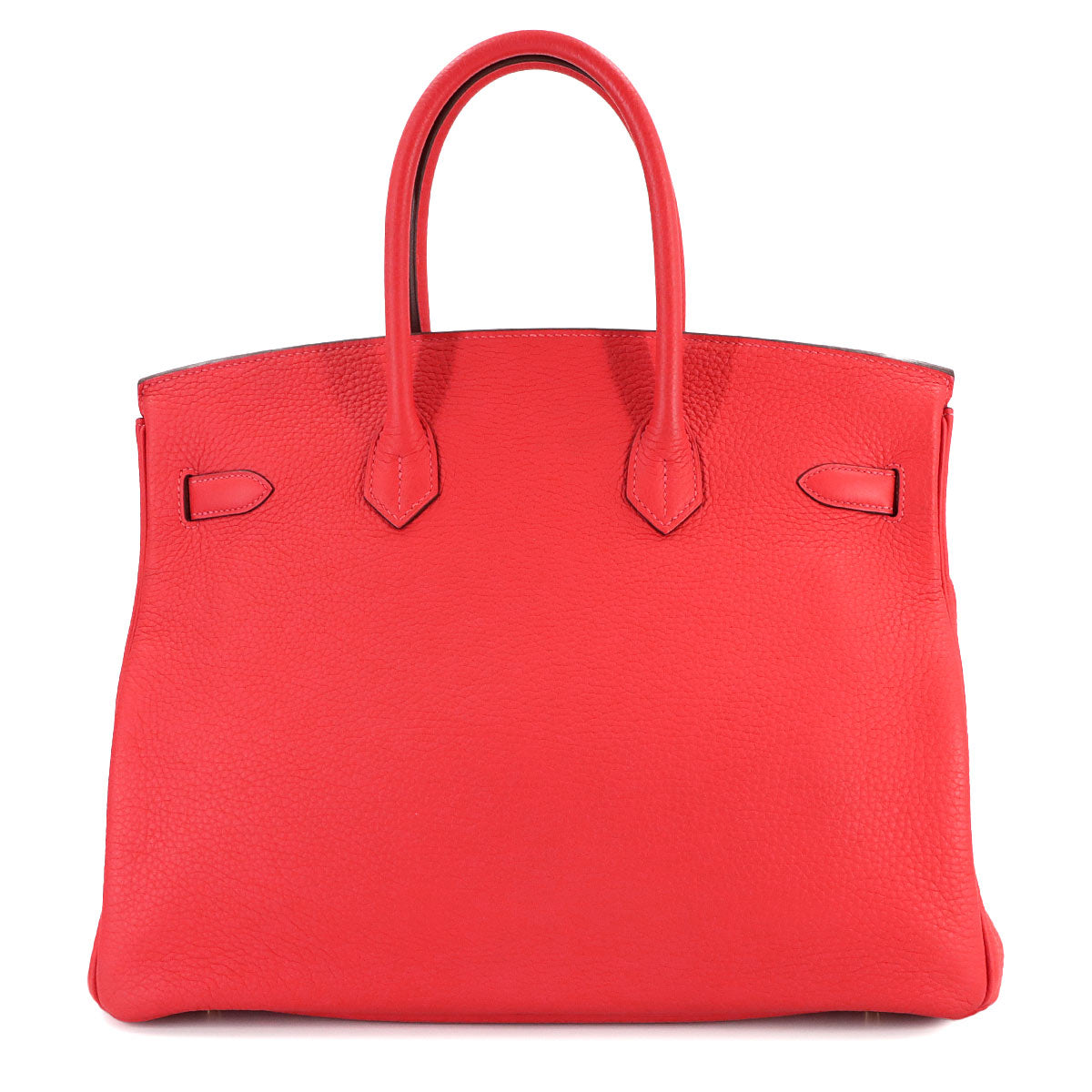Birkin 35 Togo Rouge Pivoine Hand Bag Red Purse