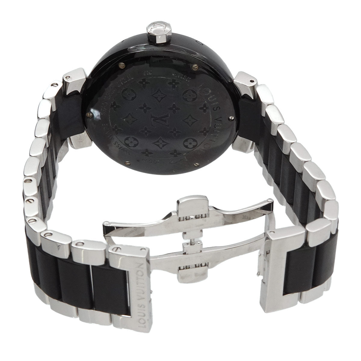 Tambour In Black GMT Q113K Automatic Mens Watch
