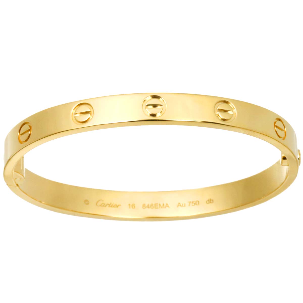 Love Bracelet classic 18K Yellow Gold 750 Size16