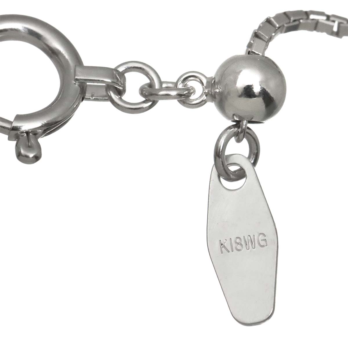 Trilogy Diamond 0.37ct Necklace 18K WG 750