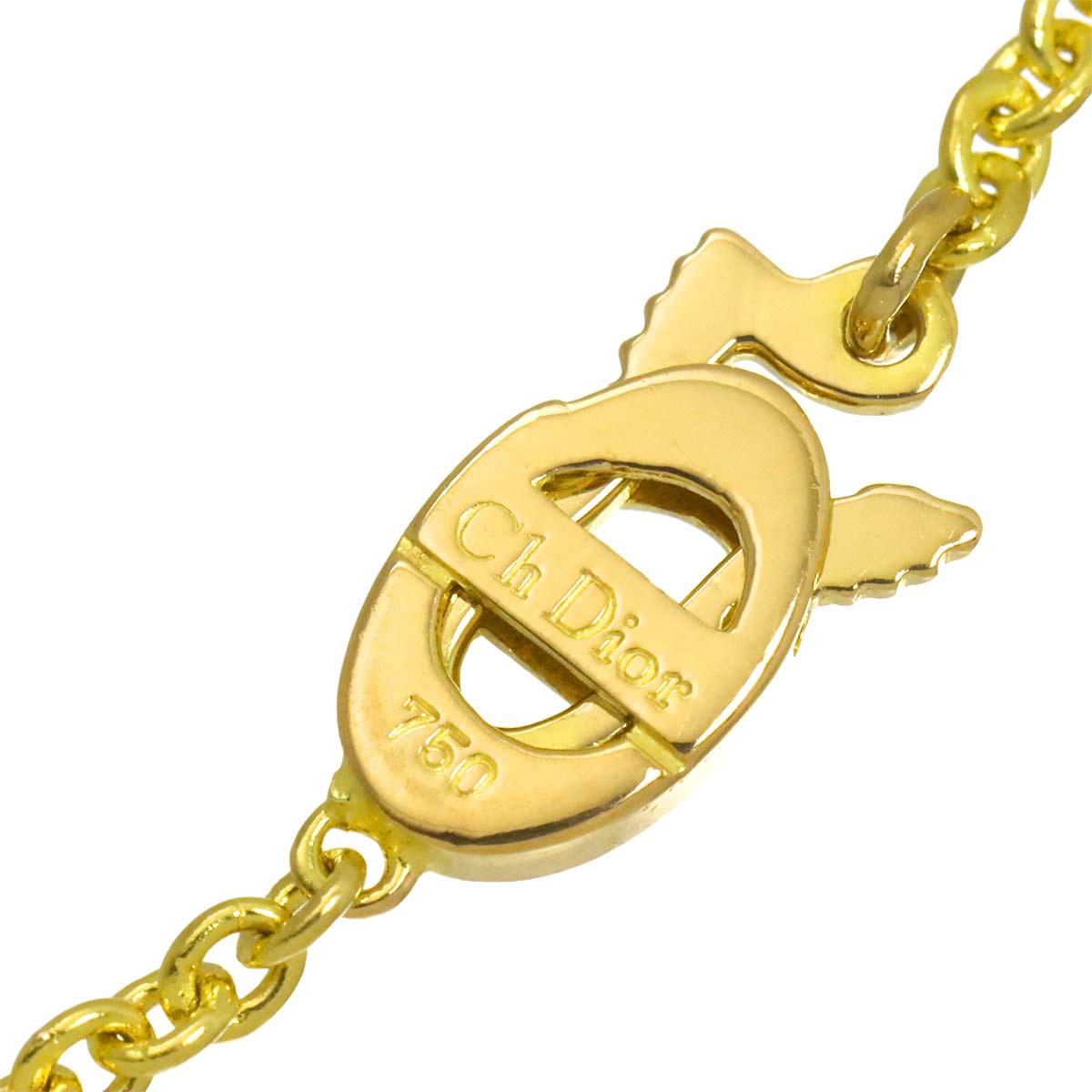 Diamond 0.33/0.09ct Necklace 18K Yellow Gold 750