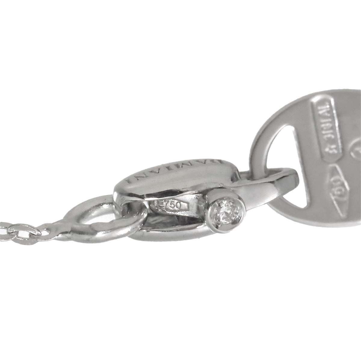 Belle Epoque Diamond Heart Necklace 18K WG 750 90316812