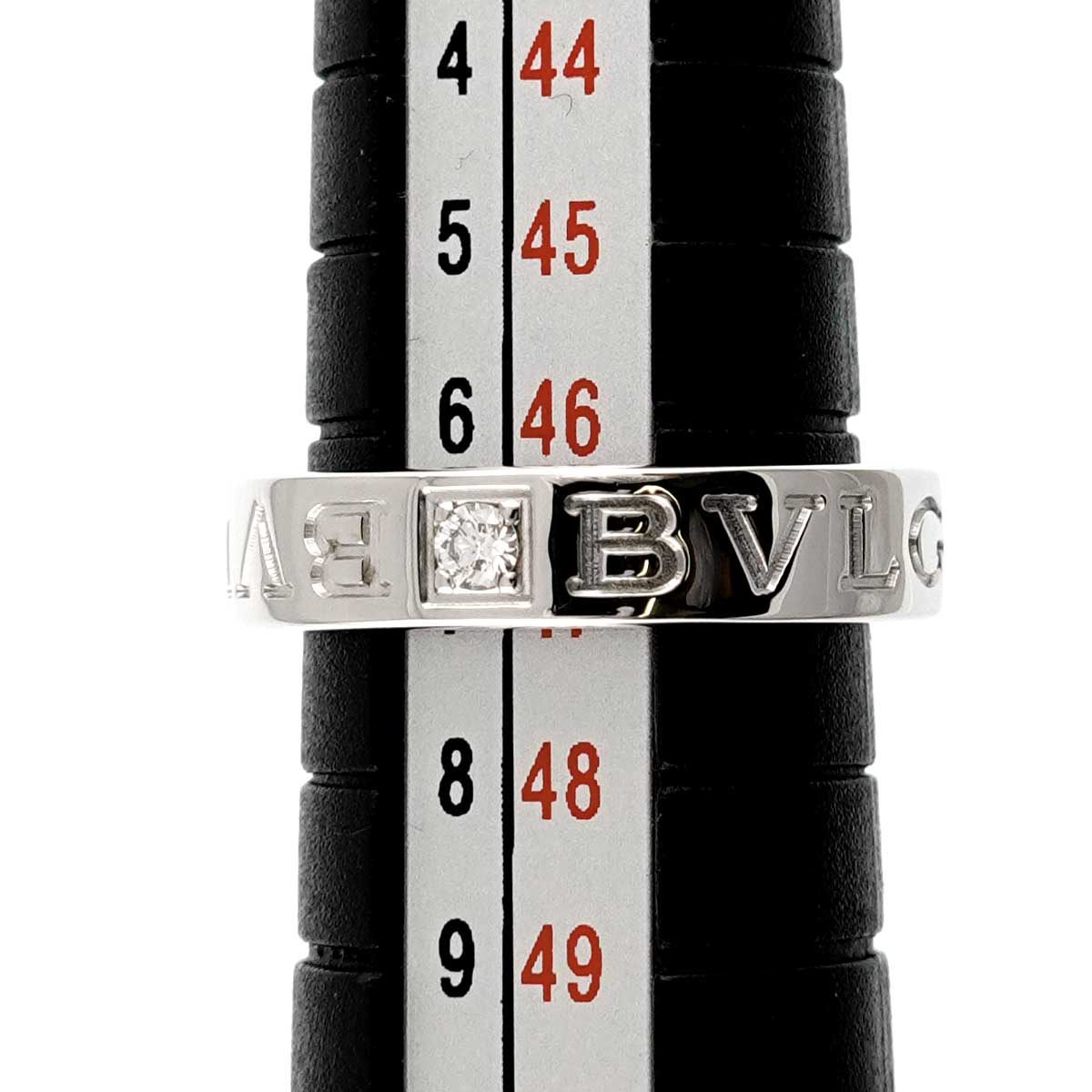 B-ZERO1 Diamond Ring 18K WG 750 size3.75-4(US)