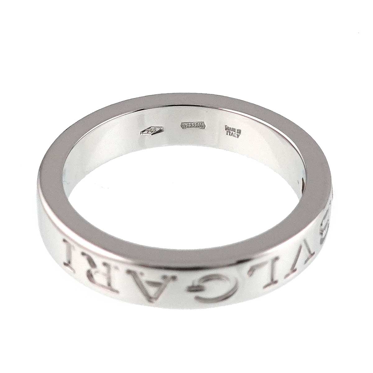 B-ZERO1 Diamond Ring 18K WG 750 size6-6.25(US)