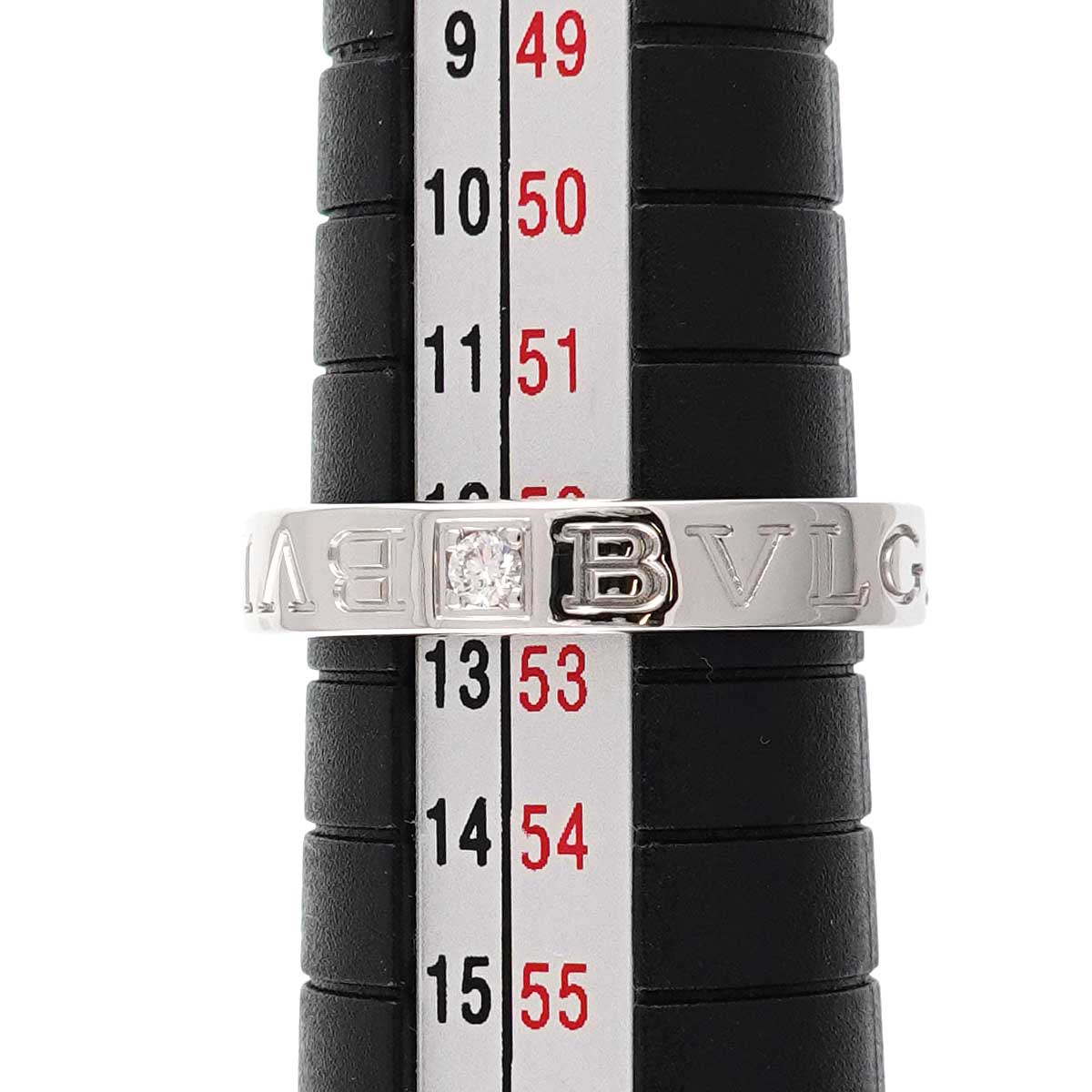 B-ZERO1 Diamond Ring 18K WG 750 size6-6.25(US)