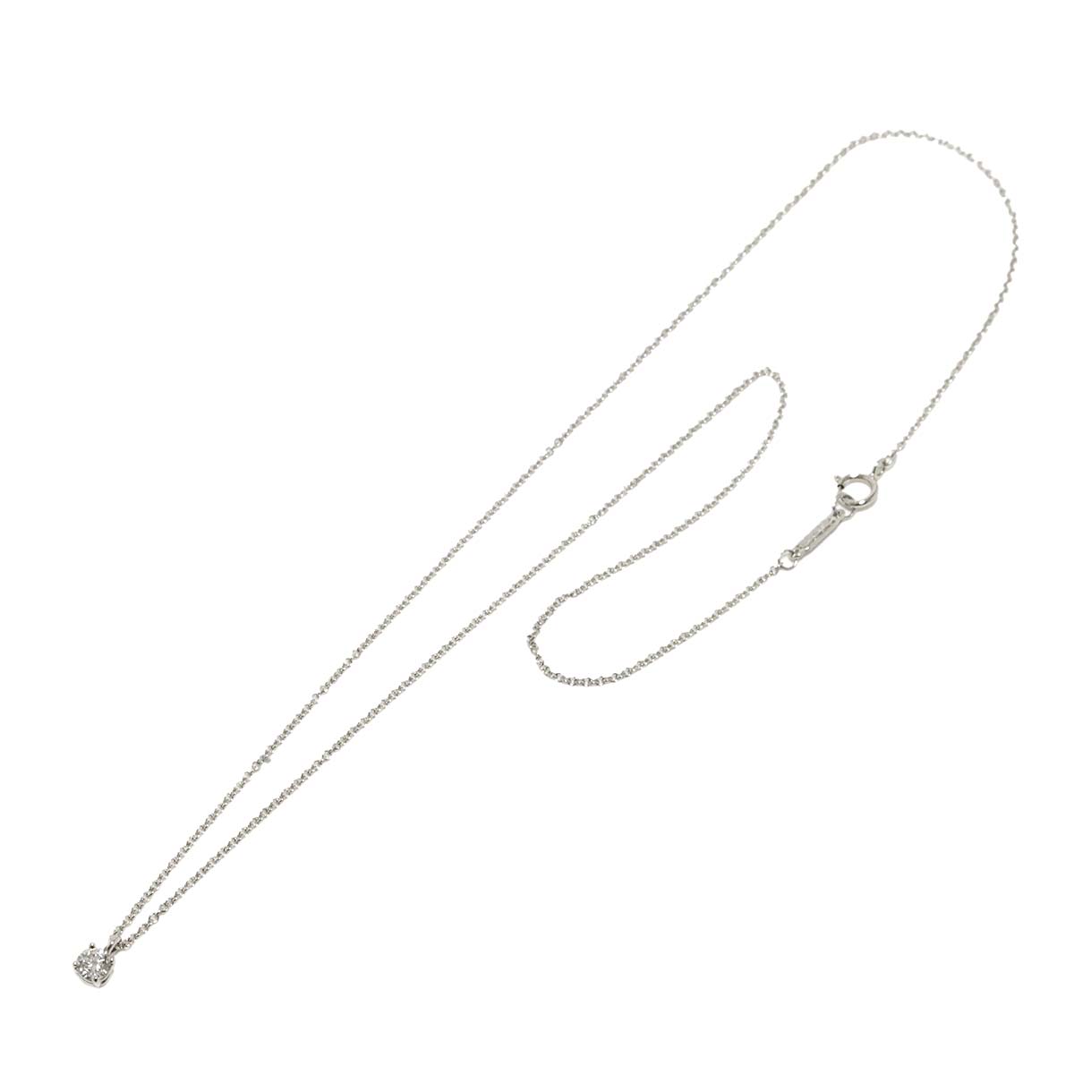 Diamond 0.18ct G/VS2/3EX Necklace Platinum