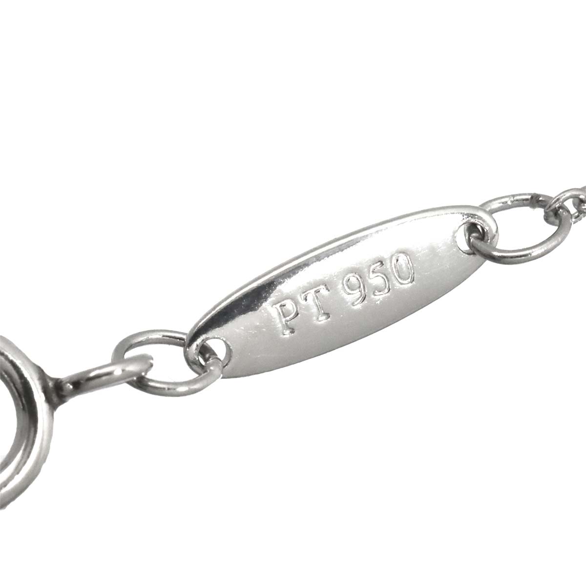 By The Yard Diamond 3P Necklace Platinum