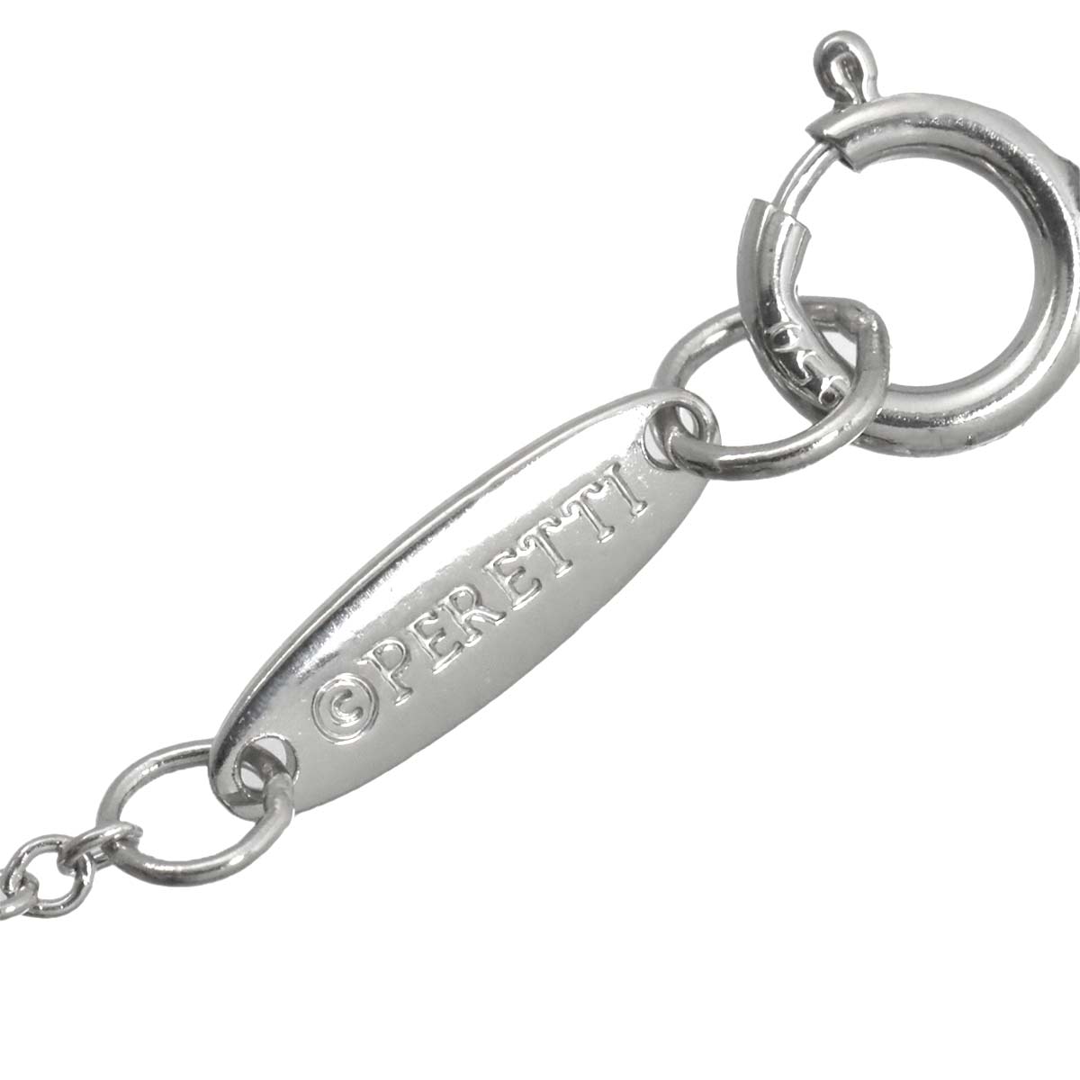 By The Yard Diamond 3P Necklace Platinum