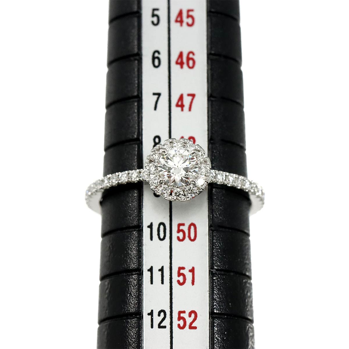 Diamond 0.26/0.21ct Ring Pt Platinum Size4.75-5(US)