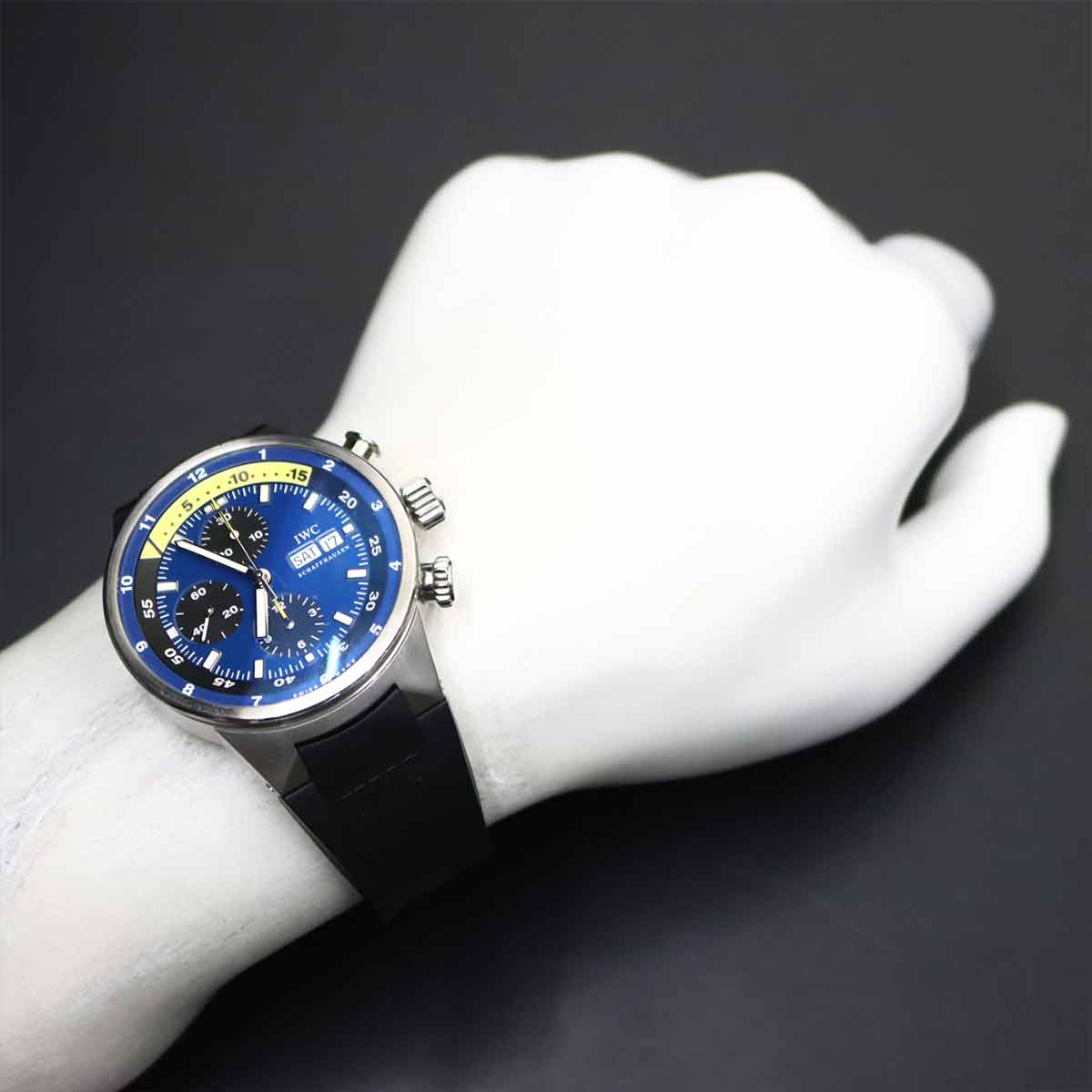 Aquatimer Cousteau Divers IW378203 Automatic Blue Dial Mens