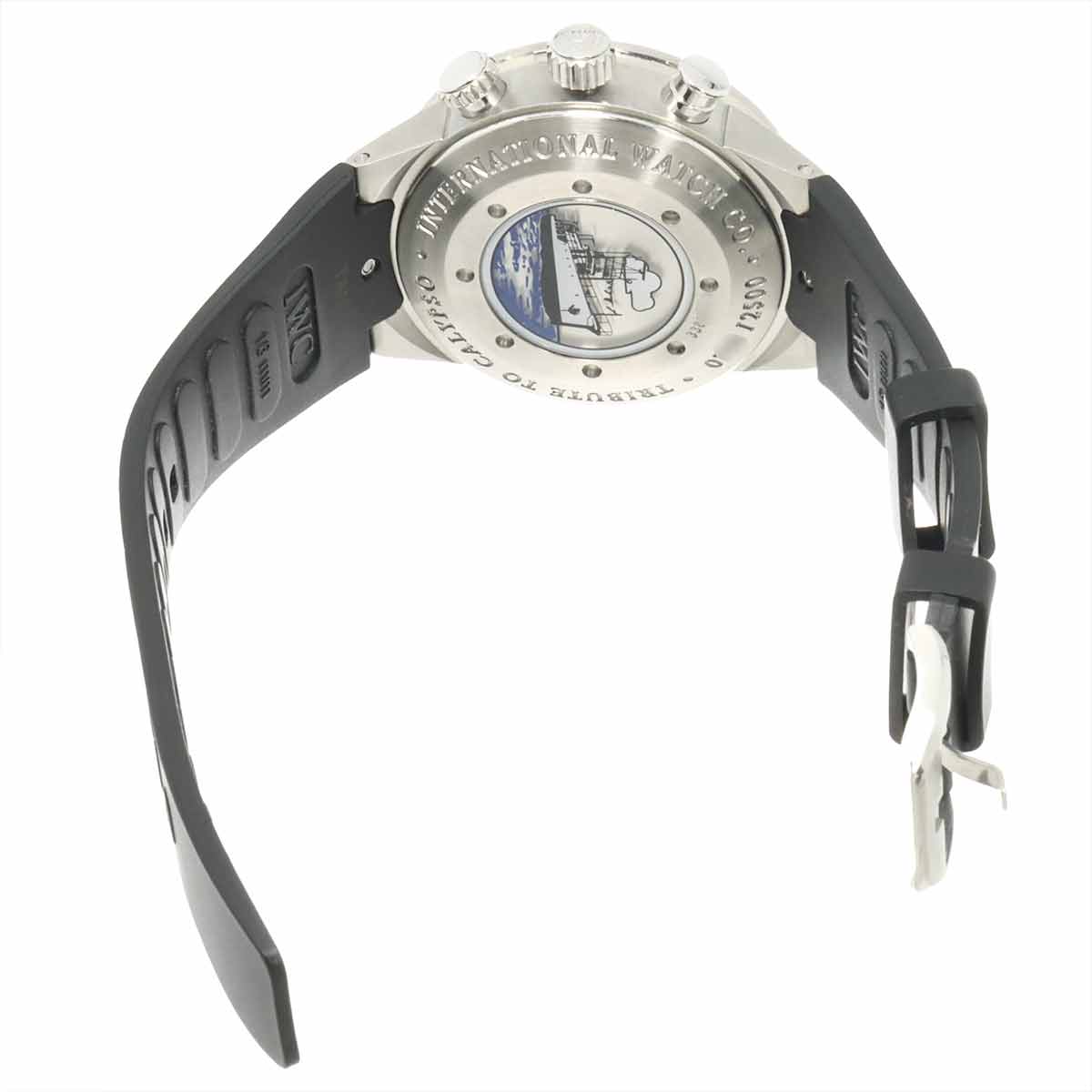 Aquatimer Cousteau Divers IW378203 Automatic Blue Dial Mens