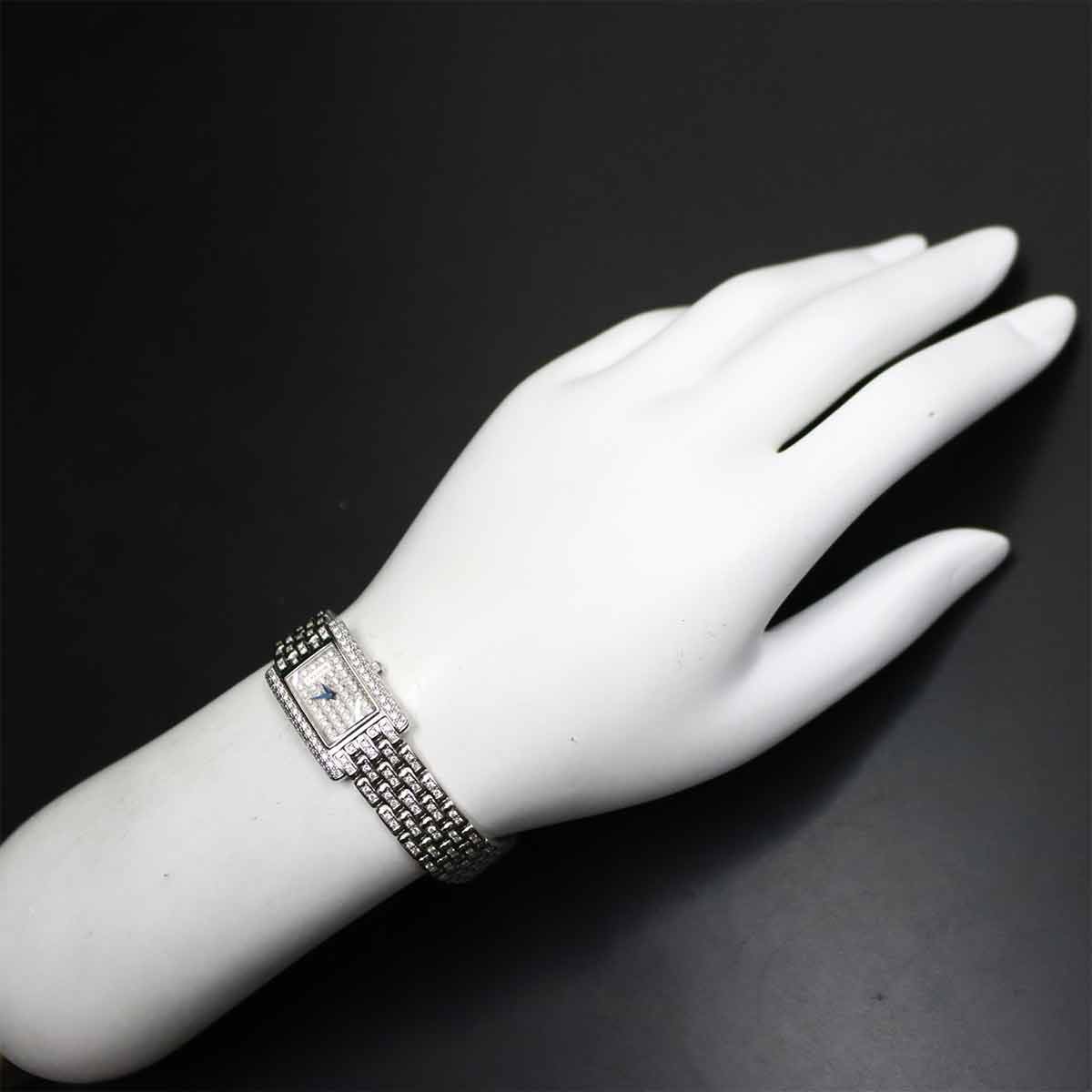 CREDOR 5A70-0AH0 Diamond 750 WG Quartz Ladies Watch