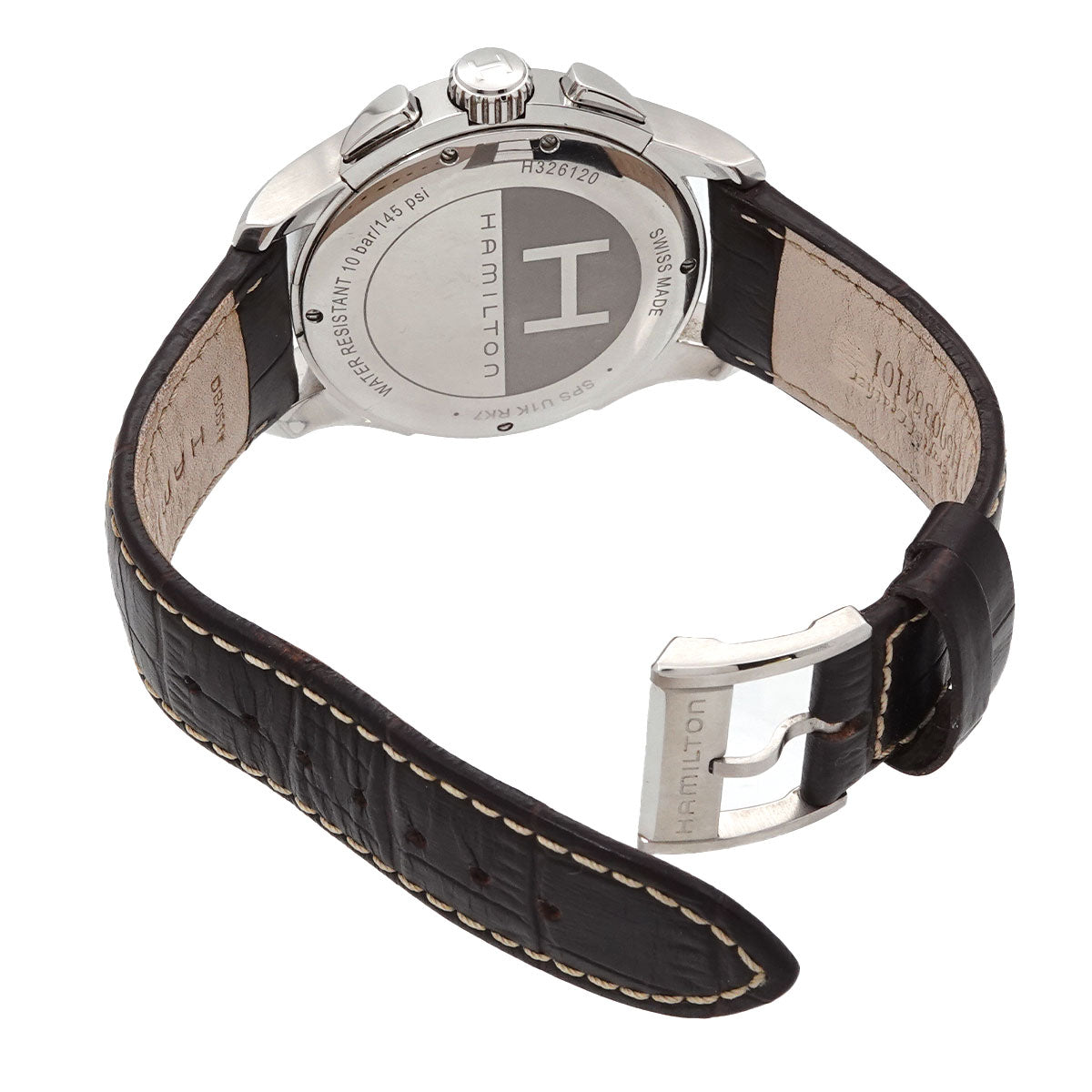 Jazzmaster H326120 Chronograph Date Silver Dial Mens