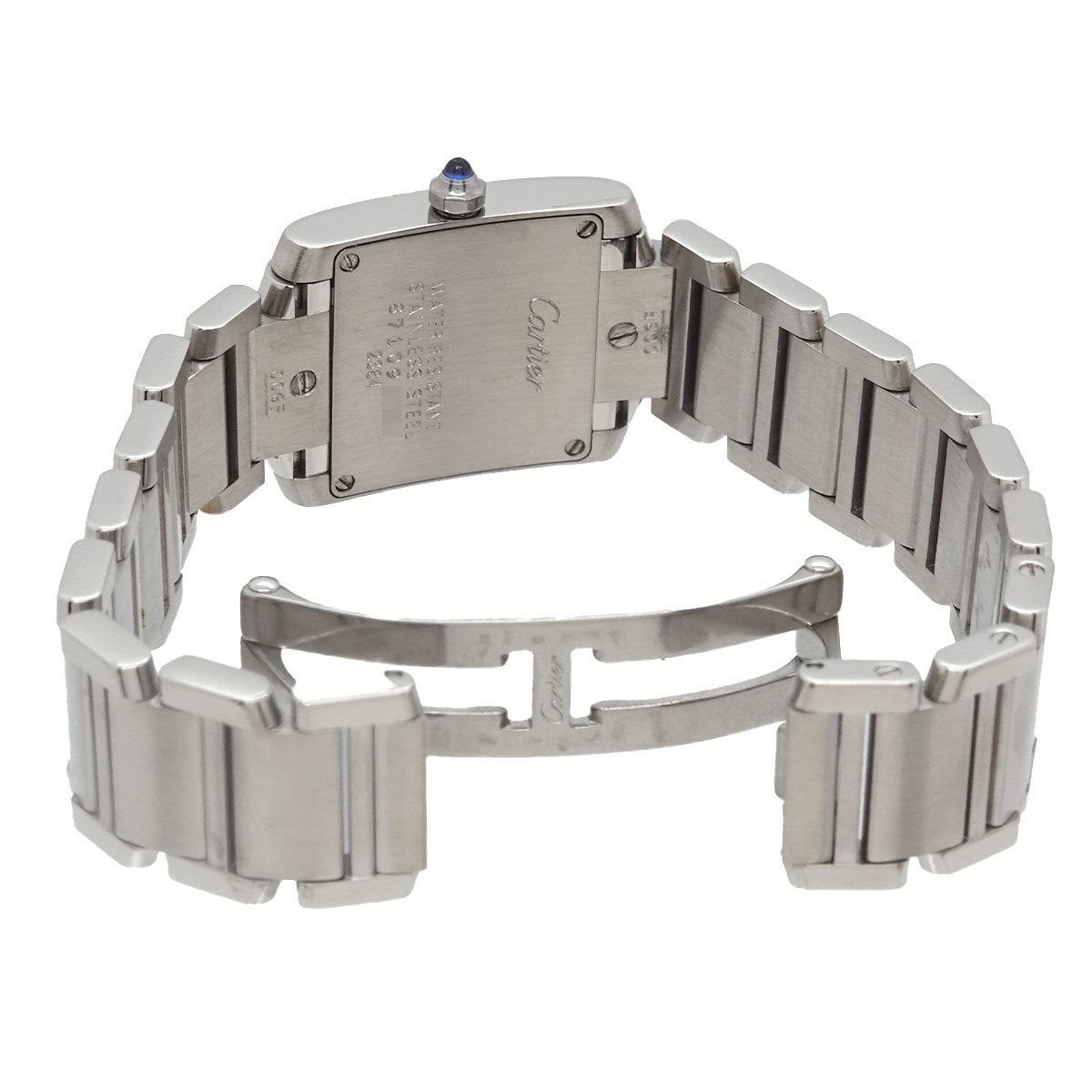 Tank Francaise SM W51008Q3 Quartz Cream Dial Ladies Watch