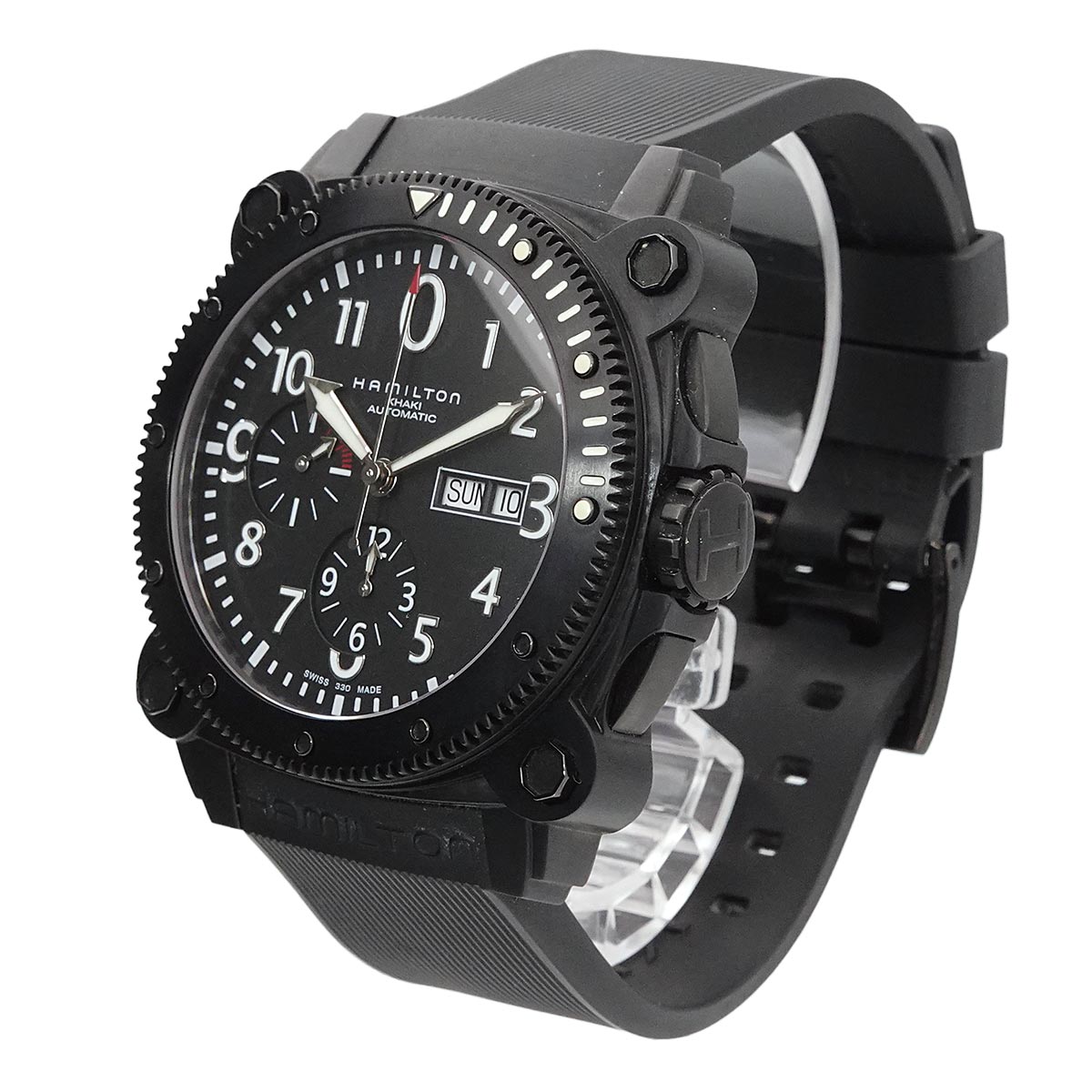 Khaki Belowzero H786860 Automatic Date Black Dial Mens