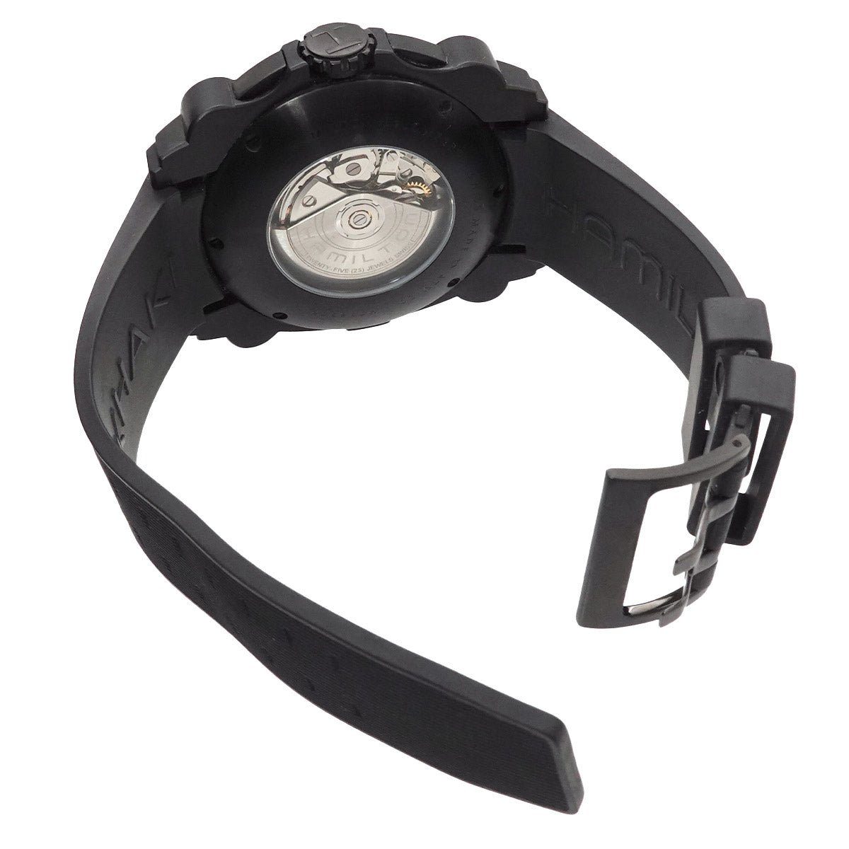 Khaki Belowzero H786860 Automatic Date Black Dial Mens