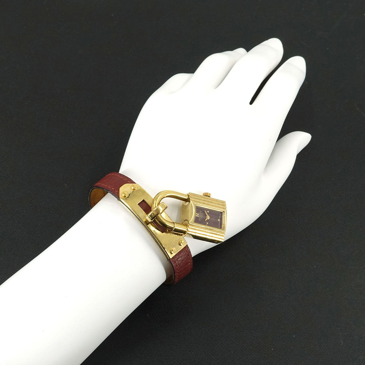 Kelly Watches Quartz bordeaux Dial Vintage Cadena Ladies