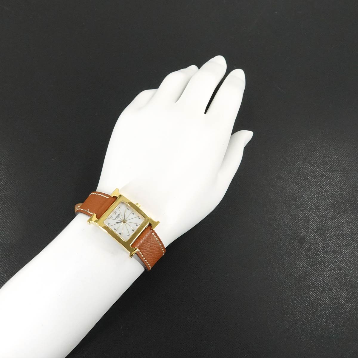 H Watch HH1 201 Quartz White Dial Ladies Watch