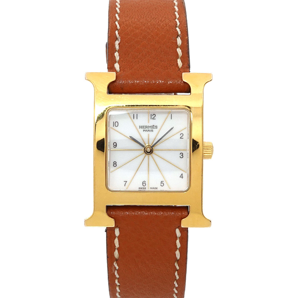 H Watch HH1 201 Quartz White Dial Ladies Watch