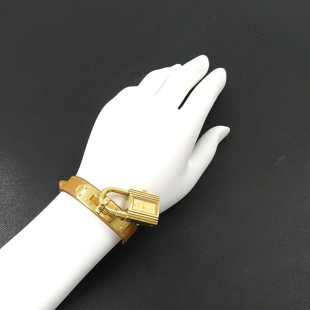 Kelly Watches Quartz Gold Dial Vintage Cadena Ladies Watch