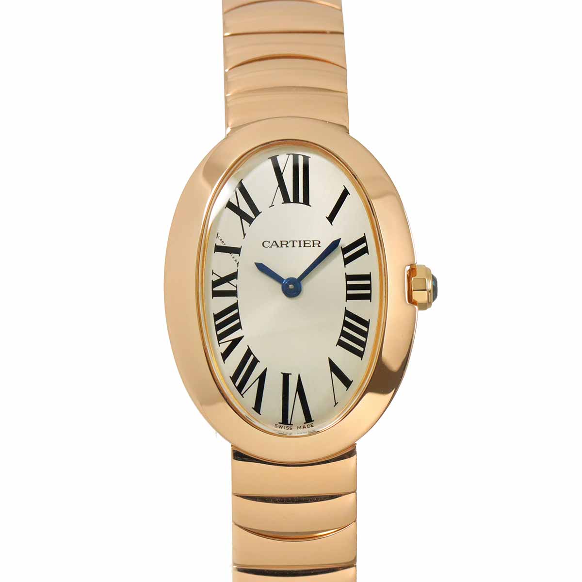 Baignoire W8000005 750 PG Quartz Silver Dial Ladies Watch