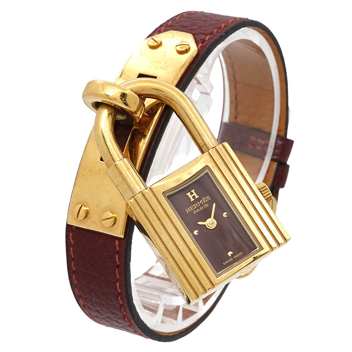 Kelly Watches Quartz bordeaux Dial Vintage Cadena Ladies
