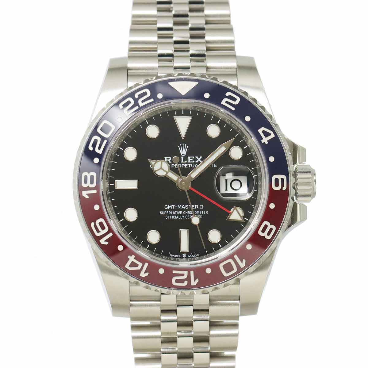 GMT Master 2 126710BLRO Serial Random Red Blue Bezel Date