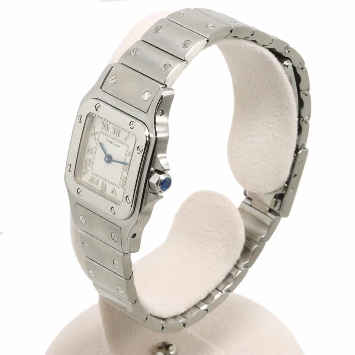 Santos Galbee Quartz Cream Dial Ladies Watch