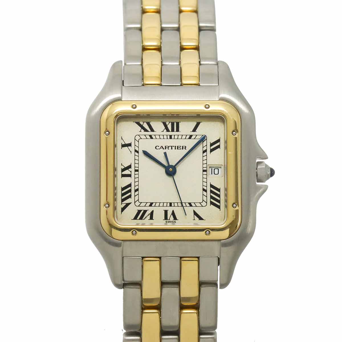 Panthere LM YG Quartz Cream Dial Mens Wrist Watch