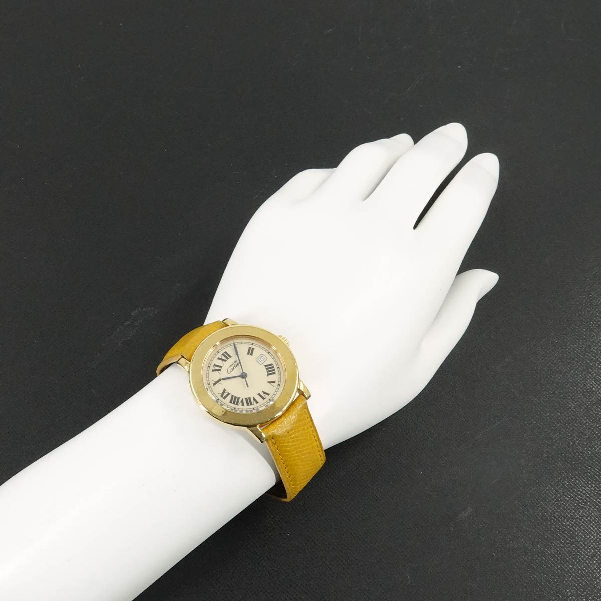 Must Ronde W1006822 Date Quartz cream Dial Ladies Watch