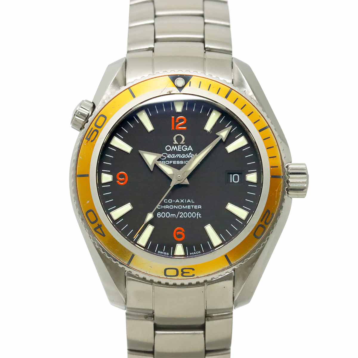Seamaster Planet Ocean 600M 2209 50 Automatic Black Dial Mens