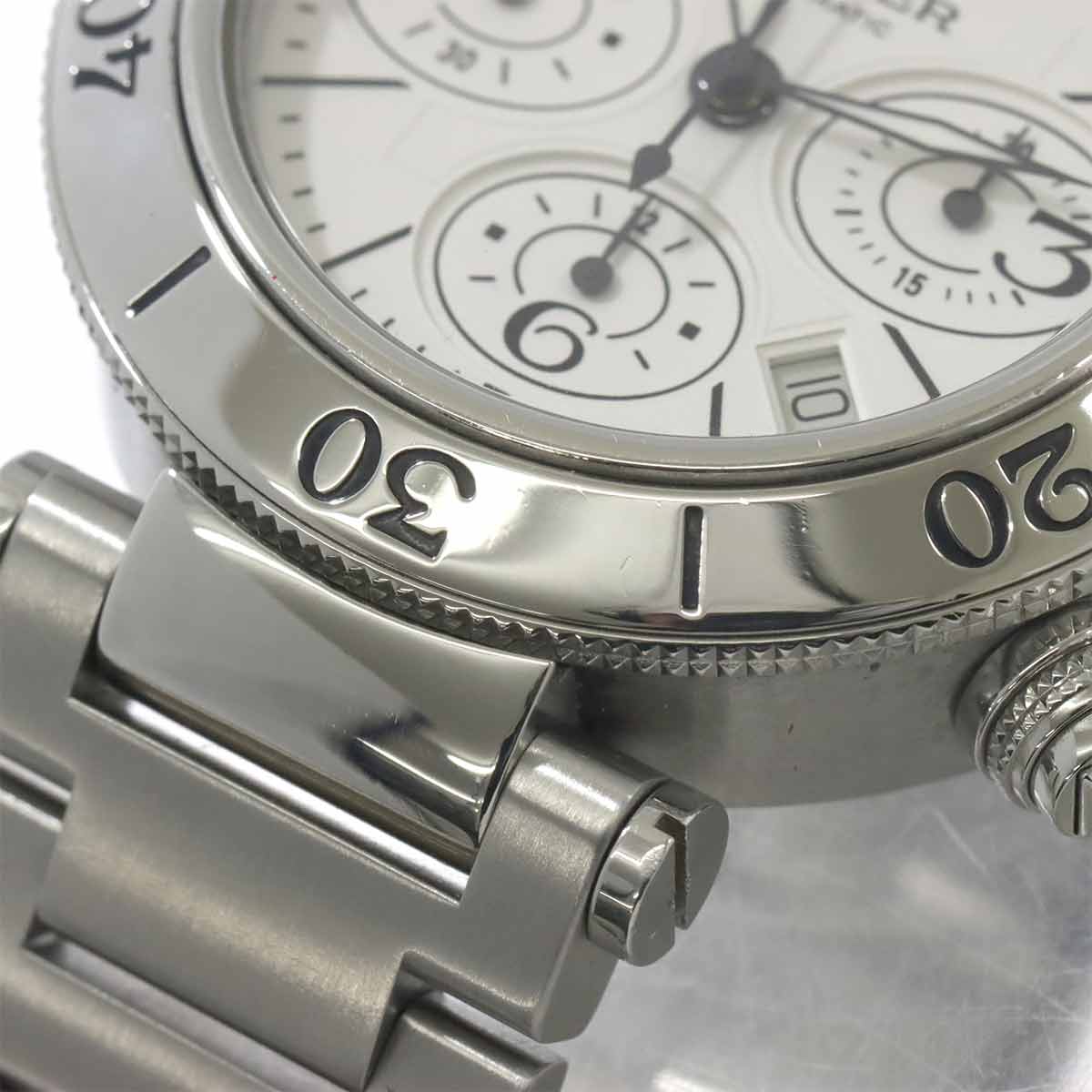Pasha Seatimer Chronograph W31089M7 Automatic Silver Dial