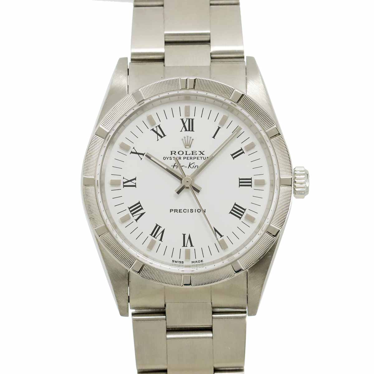 Air King Engine turned bezel 14010M Serial M Automatic Mens