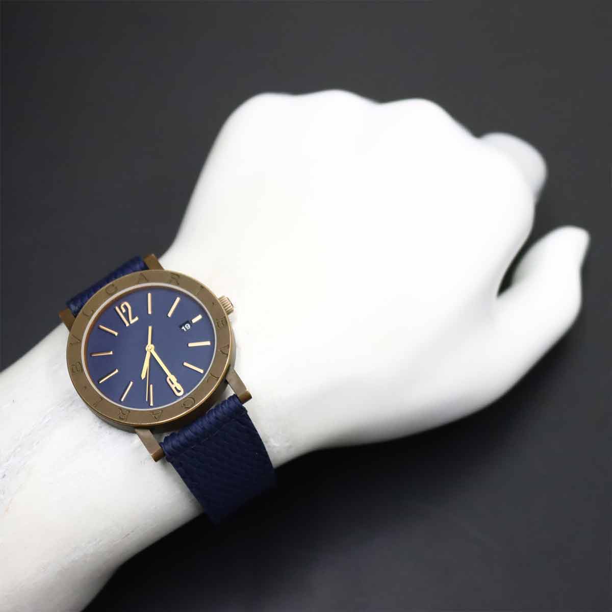 Solotempo BB41B Automatic Date Navy Dial Mens Watch