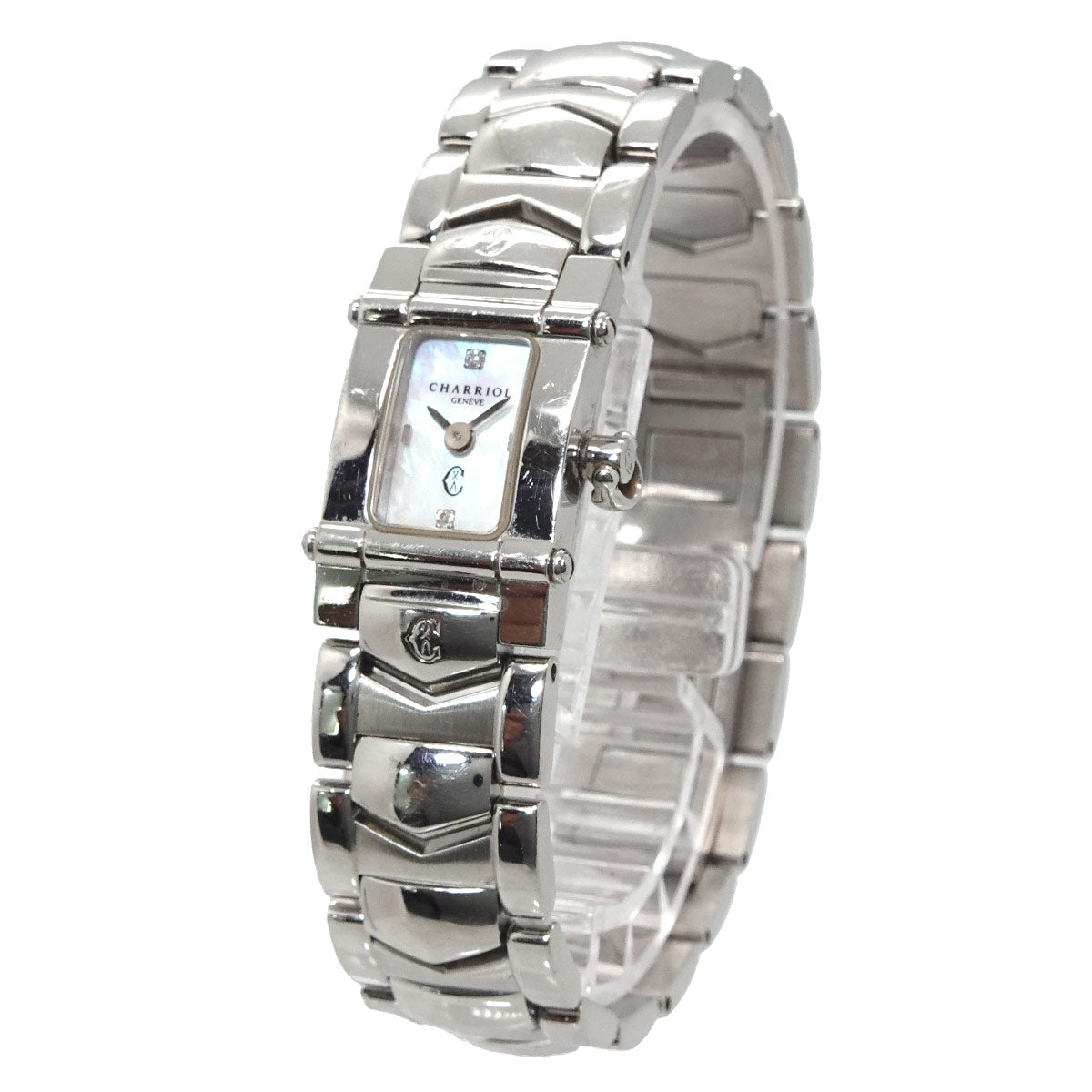 Columbus INTRM9 White Shell Quartz Leadies Watch