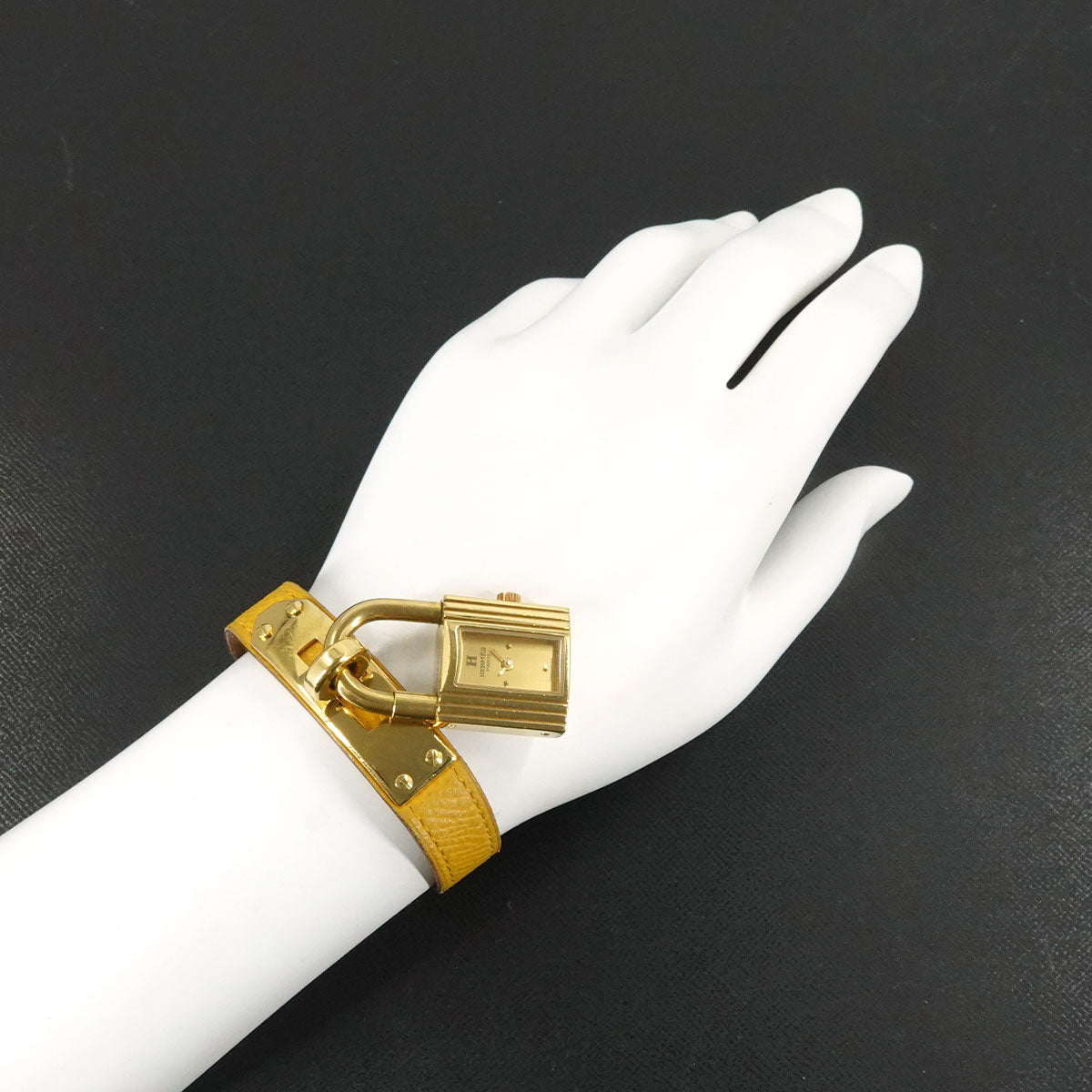 Kelly Watches Quartz Gold Dial Vintage Cadena Ladies Watch