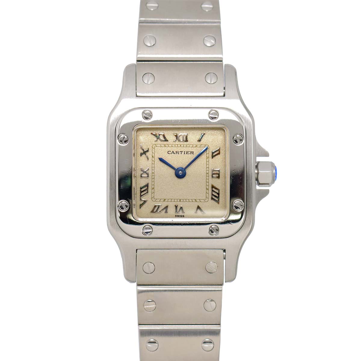Santos Galbee SM W20024D6 Quartz Cream Dial Ladies Watch