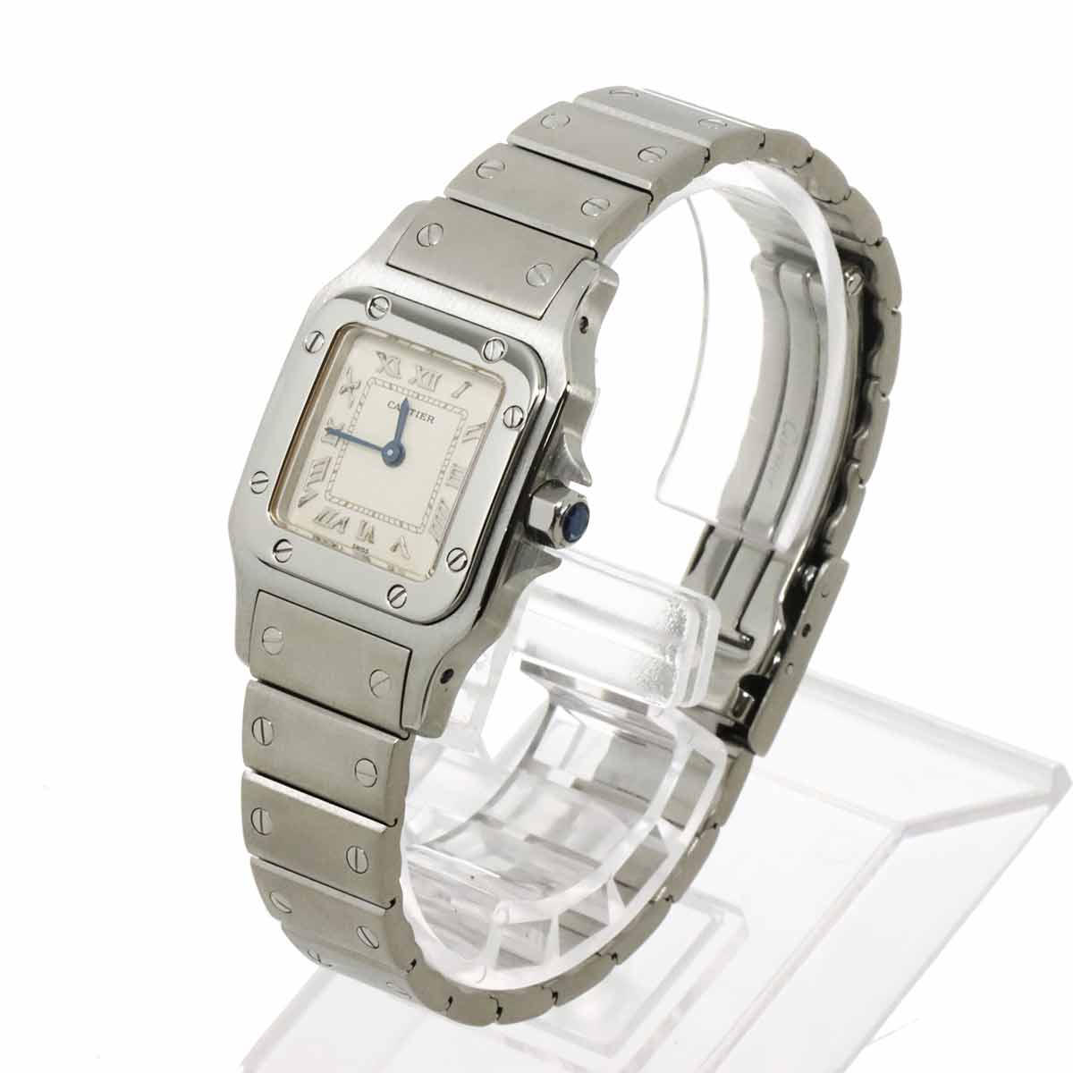 Santos Galbee SM W20024D6 Quartz Cream Dial Ladies Watch